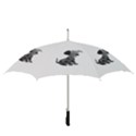 Dalmatian Inspired Silhouette Straight Umbrellas View3