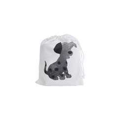 Dalmatian Inspired Silhouette Drawstring Pouches (xs)  by InspiredShadows