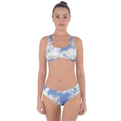 Nature Pattern Criss Cross Bikini Set by dflcprintsclothing