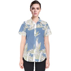 Nature Pattern Women s Short Sleeve Shirt