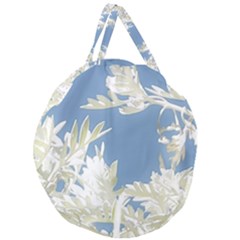 Nature Pattern Giant Round Zipper Tote