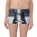 Beautiful BnW Fractal Feathers for Major Motoko Reversible Boyleg Bikini Bottoms View1