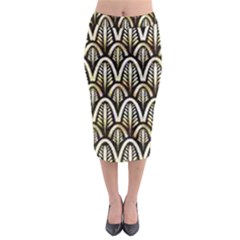 Art Deco Midi Pencil Skirt by NouveauDesign