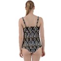 art deco Twist Front Tankini Set View2