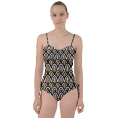 Art Deco Sweetheart Tankini Set by NouveauDesign