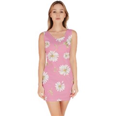 Pink Flowers Bodycon Dress by NouveauDesign