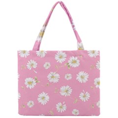 Pink Flowers Mini Tote Bag by NouveauDesign