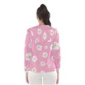 pink flowers Hooded Wind Breaker (Women) View2