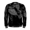 Black and White Leaves Photo Men s Sweatshirt View1