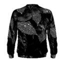 Black and White Leaves Photo Men s Sweatshirt View2