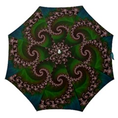 Benthic Saltlife Fractal Tribute For Reef Divers Straight Umbrellas by jayaprime