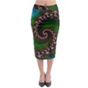 Benthic Saltlife Fractal Tribute for Reef Divers Midi Pencil Skirt View1