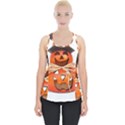 Funny Halloween Pumpkins Piece Up Tank Top View1