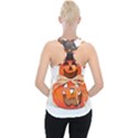 Funny Halloween Pumpkins Piece Up Tank Top View2