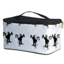 Floral Monkey With Hairstyle Cosmetic Storage Case View3