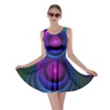 Beautiful Rainbow Marble Fractals in Hyperspace Skater Dress View1