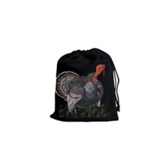 Thanksgiving Turkey Drawstring Pouches (xs)  by Valentinaart