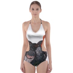 Thanksgiving Turkey Cut-Out One Piece Swimsuit