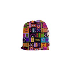 Abstract A Colorful Modern Illustration Drawstring Pouches (xs)  by Celenk