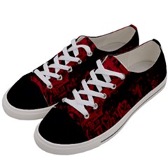 Graffiti Women s Low Top Canvas Sneakers