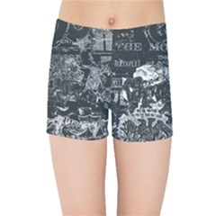 Graffiti Kids Sports Shorts by ValentinaDesign