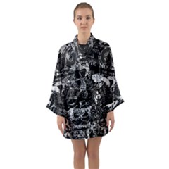 Graffiti Long Sleeve Kimono Robe