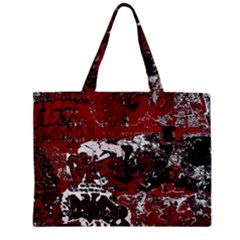 Graffiti Zipper Mini Tote Bag by ValentinaDesign