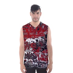 Graffiti Men s Basketball Tank Top