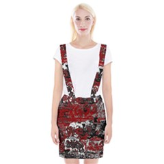 Graffiti Braces Suspender Skirt