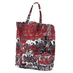 Graffiti Giant Grocery Zipper Tote