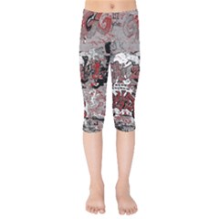 Graffiti Kids  Capri Leggings 