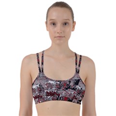 Graffiti Line Them Up Sports Bra