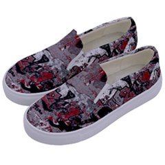 Graffiti Kids  Canvas Slip Ons