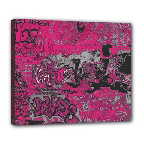 Graffiti Deluxe Canvas 24  X 20   by ValentinaDesign