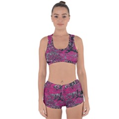 Graffiti Racerback Boyleg Bikini Set