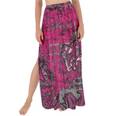 Graffiti Maxi Chiffon Tie-up Sarong