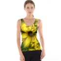 Beautiful Yellow-Green Meadow of Daffodil Flowers Tank Top View1