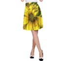 Beautiful Yellow-Green Meadow of Daffodil Flowers A-Line Skirt View1