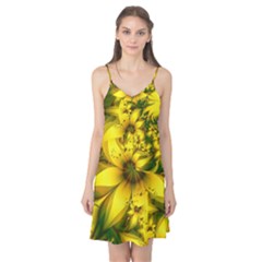 Beautiful Yellow-green Meadow Of Daffodil Flowers Camis Nightgown by jayaprime