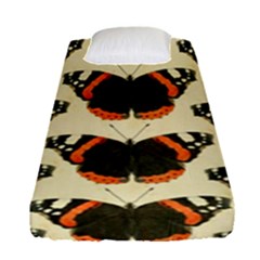 Butterfly Butterflies Insects Fitted Sheet (single Size) by Celenk