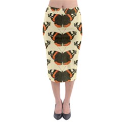 Butterfly Butterflies Insects Midi Pencil Skirt by Celenk