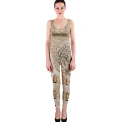 Colosseum Rome Caesar Background Onepiece Catsuit by Celenk