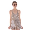 Colosseum Rome Caesar Background Halter Dress Swimsuit  View1