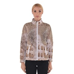 Colosseum Rome Caesar Background Winterwear by Celenk