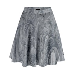 Abstract Art Decoration Design High Waist Skirt by Celenk