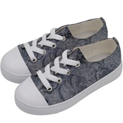 Abstract Art Decoration Design Kids  Low Top Canvas Sneakers by Celenk