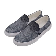 Abstract Art Decoration Design Women s Canvas Slip Ons