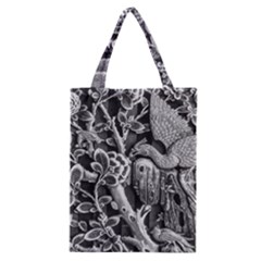 Black And White Pattern Texture Classic Tote Bag by Celenk