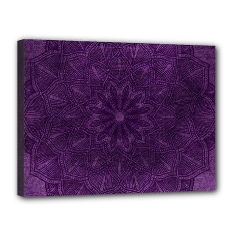 Background Purple Mandala Lilac Canvas 16  X 12  by Celenk