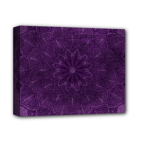 Background Purple Mandala Lilac Deluxe Canvas 14  X 11  by Celenk